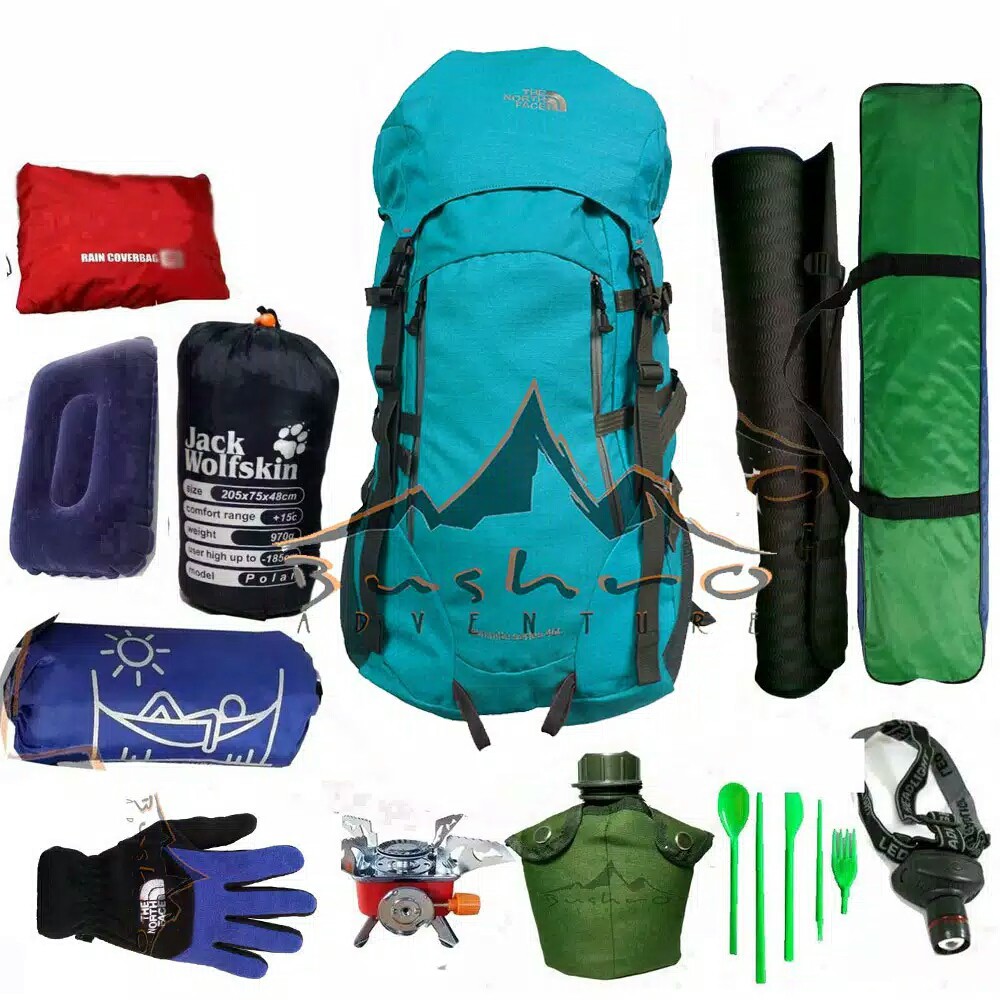 Paket Alat Camping Paket Alat Hiking Tenda