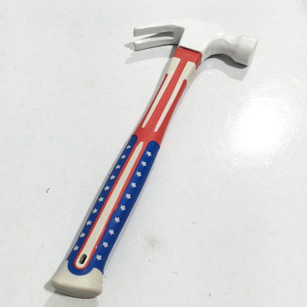 Palu kambing 8oz gagang fiber USA POLOS / Palu bangunan (G7107)
