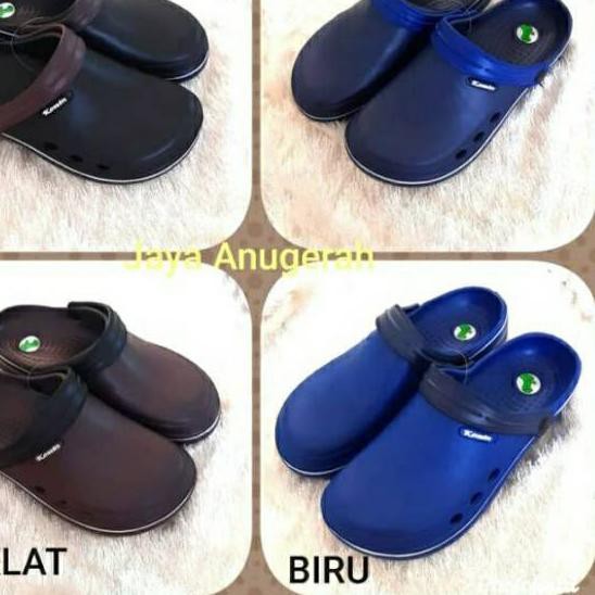 ☞ SEPATU SANDAL MODEL CROCS# Sandal karet cowok/ pria ✷
