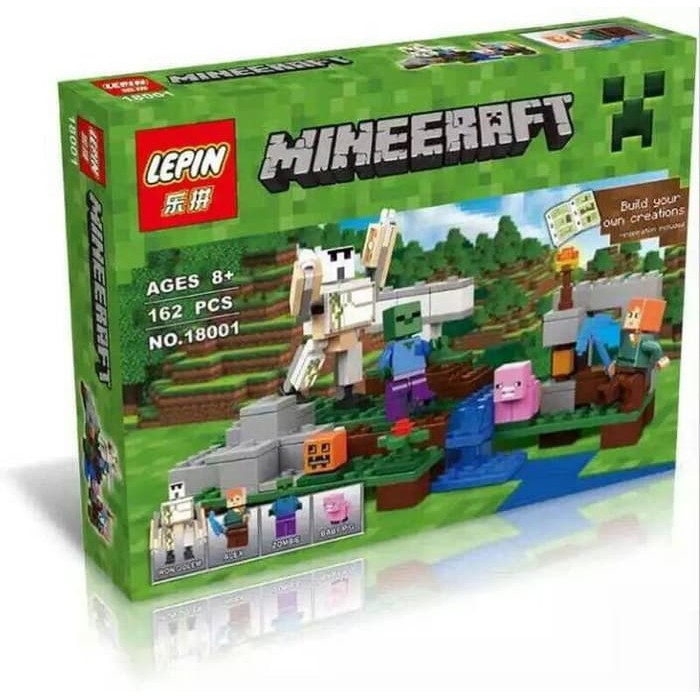 lego minecraft the iron golem