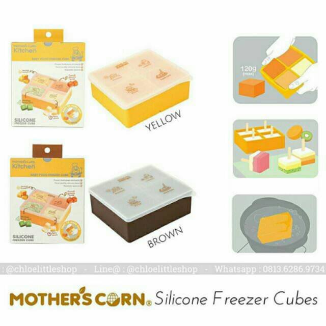 Mother's Corn Silicone Freezer Cube / Mothers corn silicone freezer cube
