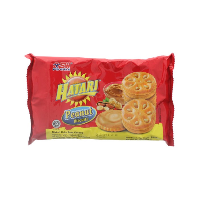 

ASW HATARI PEANUT BISCUITS 250 GRAM