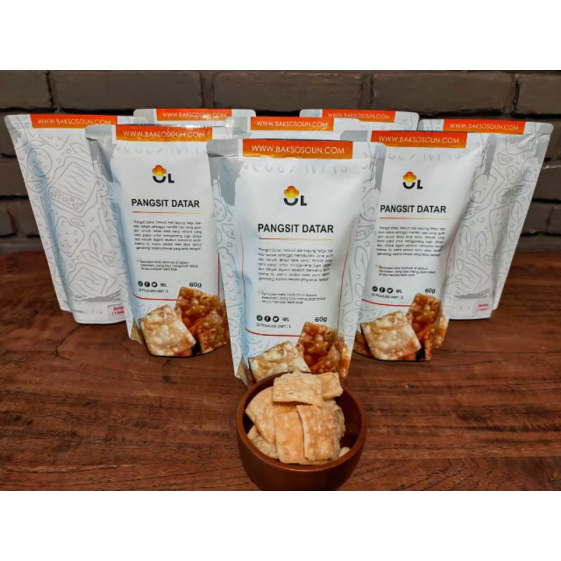 

Pangsit Datar 'L' 60 gram