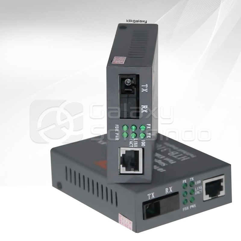 NetLINK HTB-3100 10/100Mbps Fiber Optic Ethernet Media Converter - 25Km