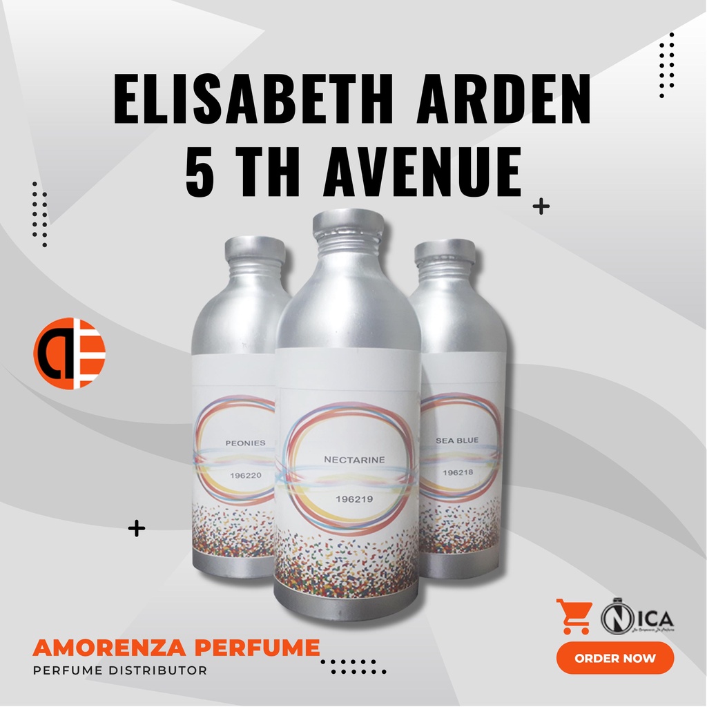 BIBIT PARFUM MURNI ELISABETHH ARDEN 5 TH AVENUE - RUE NICA FRAGRANCE 250 ML SEGEL PABRIK