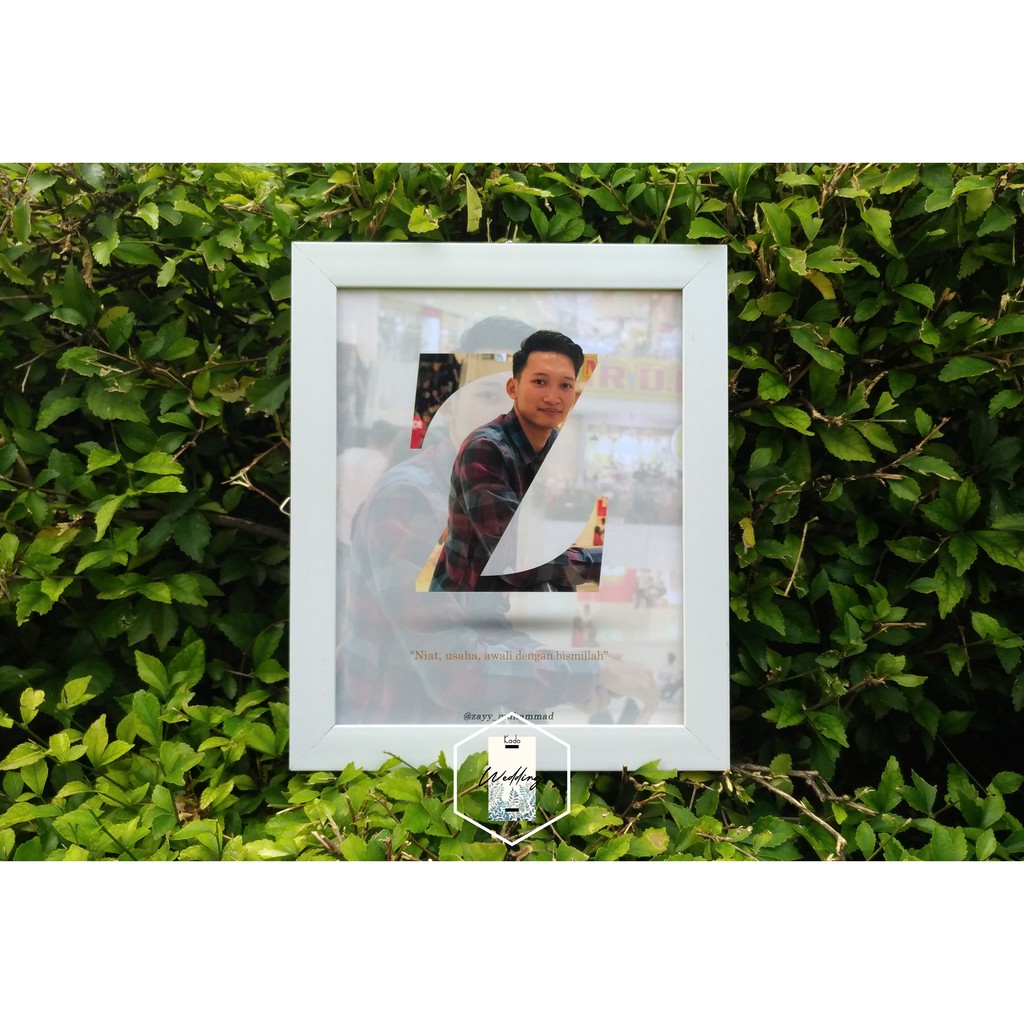 

KADO BINGKAI ANNIVERSARY / ULANG TAHUN - Alphabet Special Gift