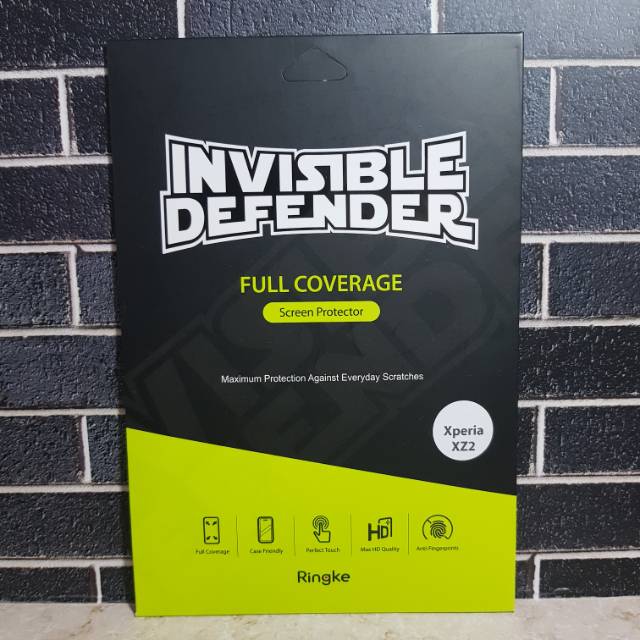 Ringke ID invisible defender full screen protector for Sony XZ2