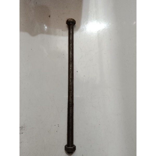 Baut hitam/baut kayu 3/8x20cm