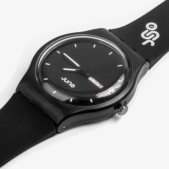 Juno Official - Kuro Black | Jam Tangan | Watch Unisex "TMB. 490378"