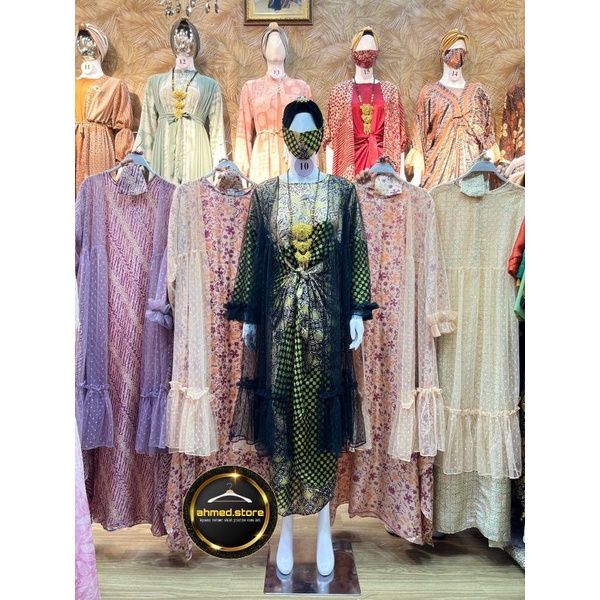 SET KAFTAN BATIK PREMIUM MIX OUTER/KAFTAN KEBAYA ORIGINAL GIES/AHMED.STORE