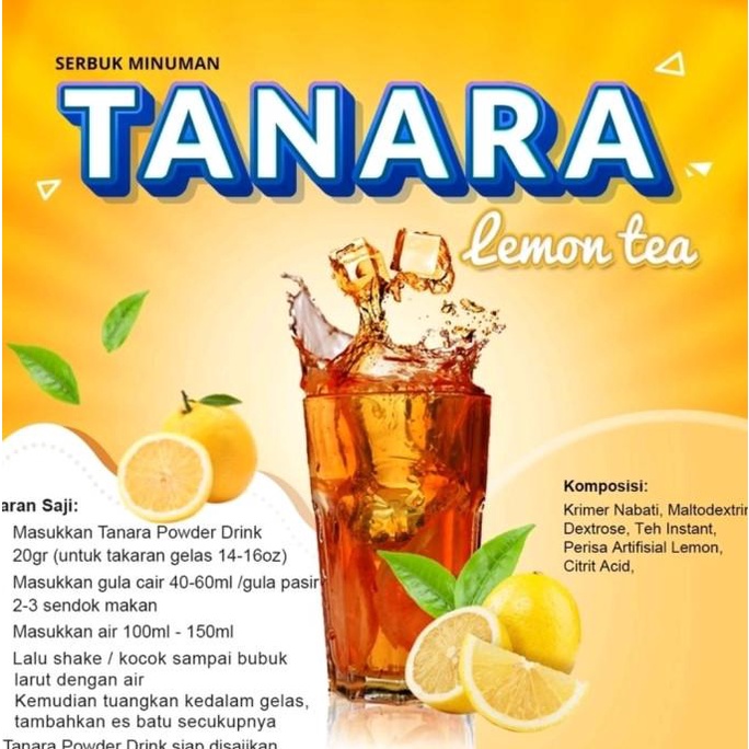 

[ COD ] Bubuk Lemon Tea 1kg - Minuman Aneka Rasa - Bandar Powder SALE Kode 763