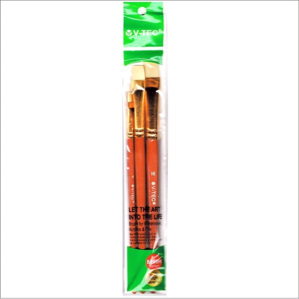 

Special VTEC KUAS TYPE A0295-3 - Kuas Set - Kuas Lukis Free ongkir
