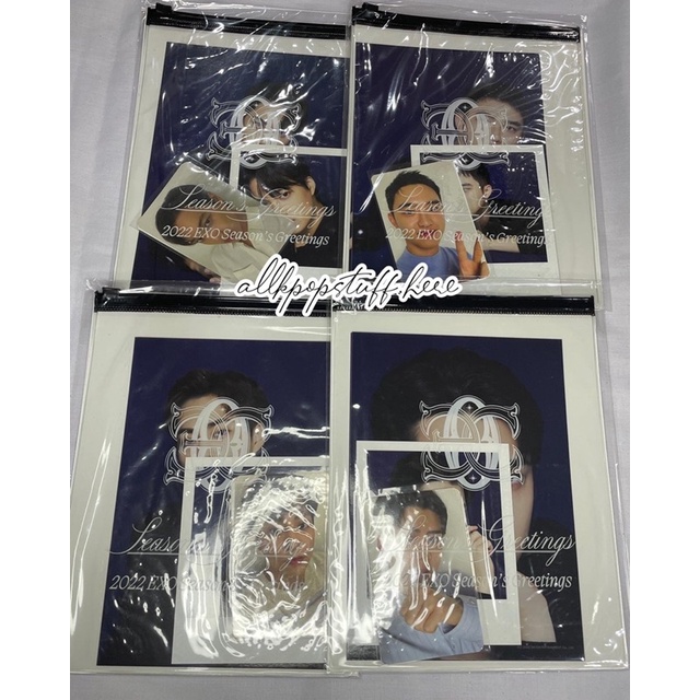 [READY STOCK] Photopack Season’s Greeting 2022 Exo Set Sealed Official | photopack sg22 sehun kai xi