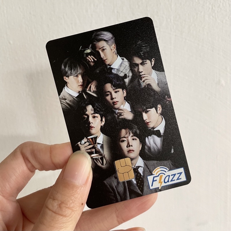 CUSTOM EMONEY BTS Meal Butter Foto Army Koleksi Kartu Toll FLAZZ GEN2 Etoll Kartu Elektronik KPOP