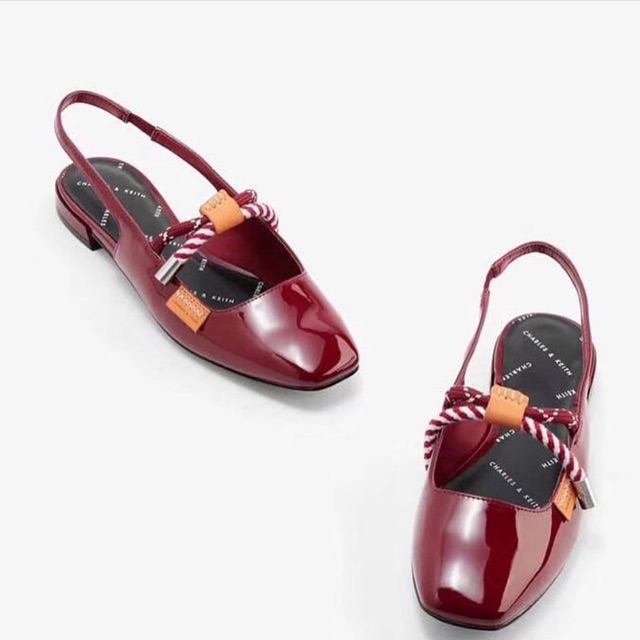 SANDAL / FLAT SHOES  WANITA CHARLES AND KEITH CHERRY COD