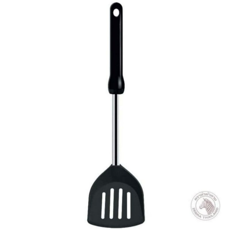 Spatula Nylon ZEBRA 104111 Slotted Turner - Sutil Lubang