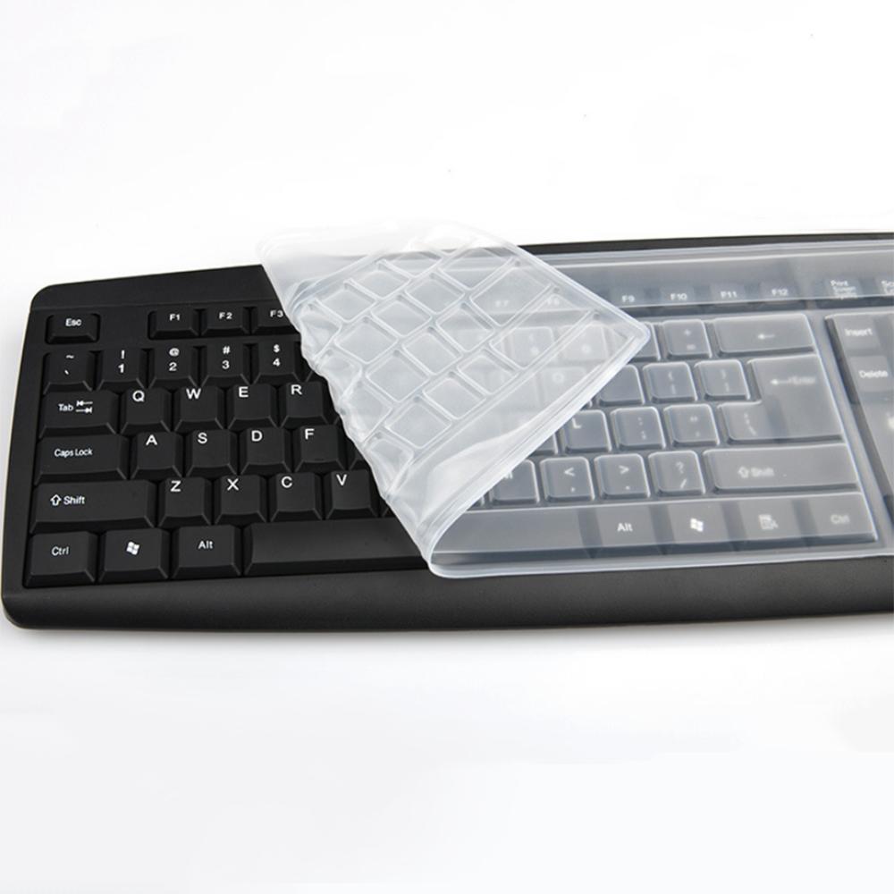 1pc Silicone Desktop Computer Keyboard Cover Skin Protector Cover