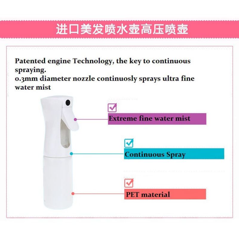 Fine Atomization Botol Spray / Semprotan Botol / Bottle Spray Nano