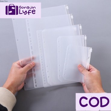 

[Gongjin] A6 A5 Zipper Binder Financial Planner / Keuangan Dompet