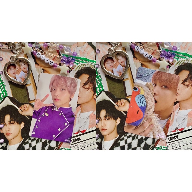 Pc haechan keycard // haechan boneka (sticker ver)
