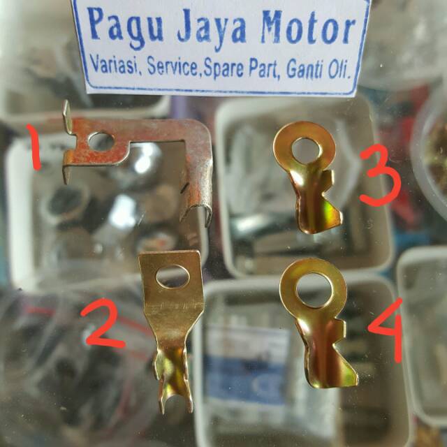 Klem baut aki motor (no 2. 3. 4 min beli 4 biji)