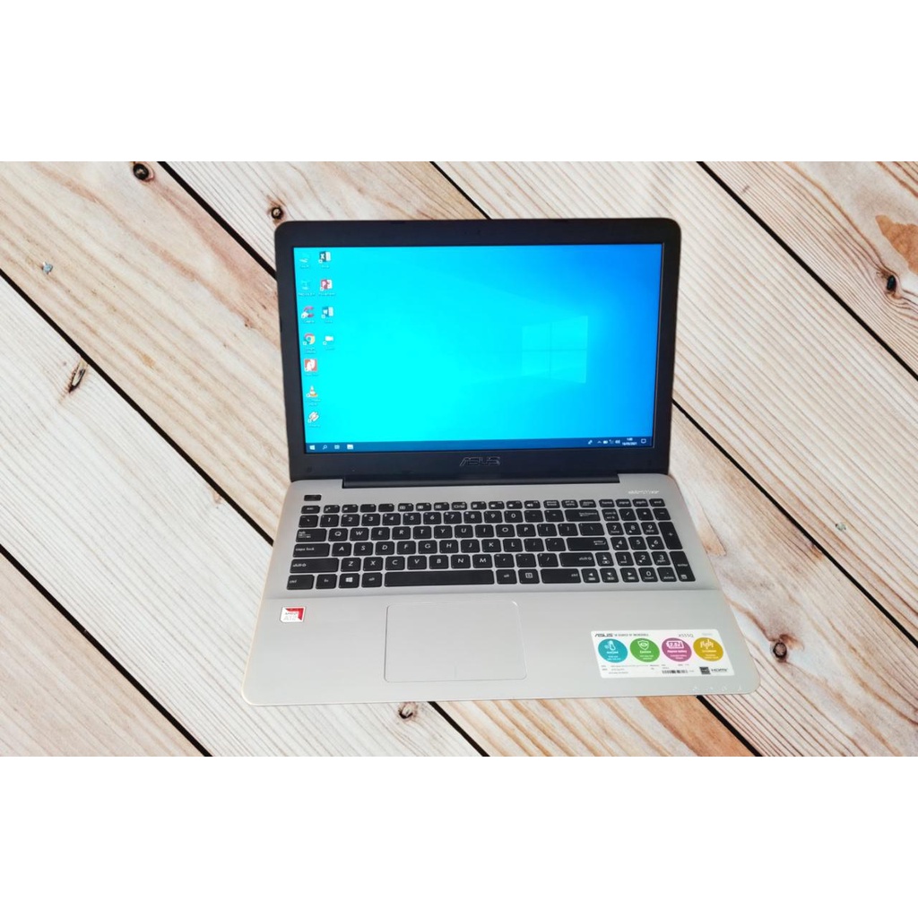 LAPTOP SECOND ASUS AMD A12 RAM 4GB HDD 1 TB 15 INC GENERASI BARU WINDOWS10  SIAP PAKAI