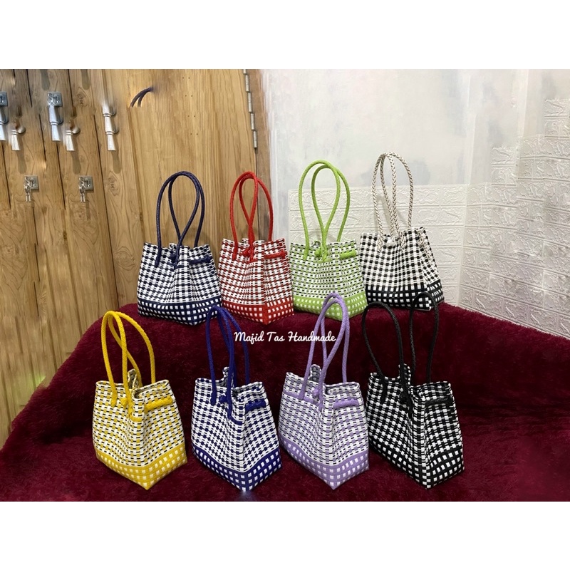 Majid Tas Handmade - Tote Bag Wanita Jali Premium Daffa Tas Anyaman