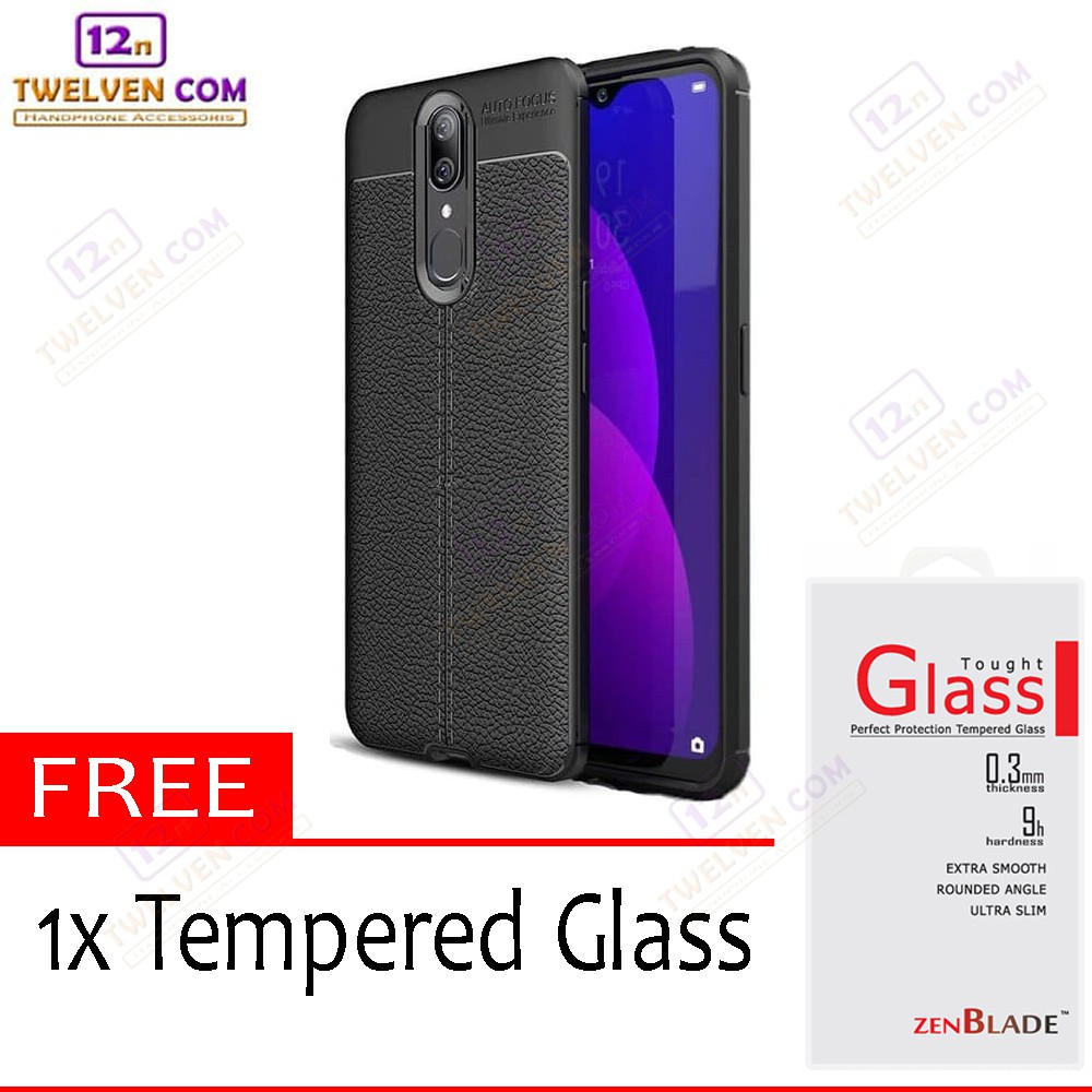 Case Auto Focus Softcase Oppo F11 - Free Tempered Glass