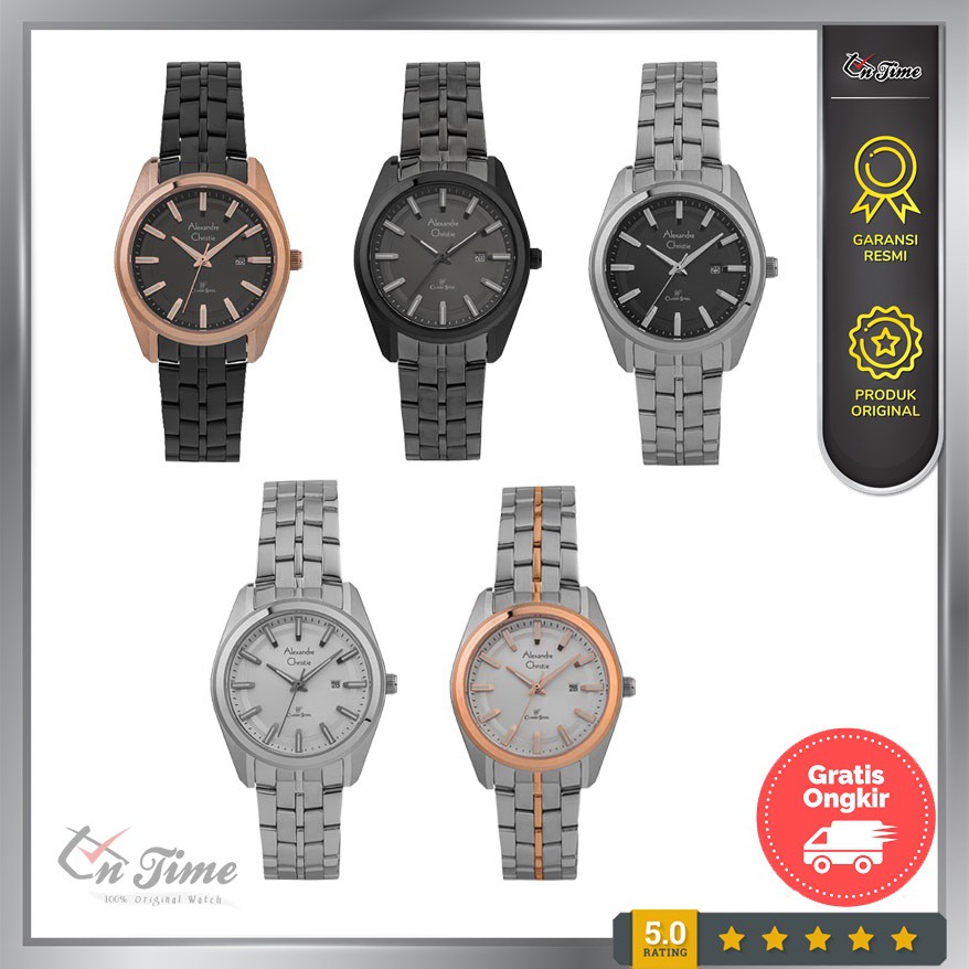 Jam Tangan Wanita Alexandre Christie AC 8637 LD