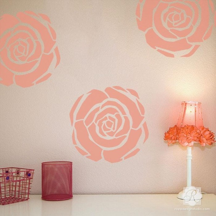 

Cuci Gudang Stencil Dinding, Wall Stencil, Flower Stencil Motif 6 Bergaransi