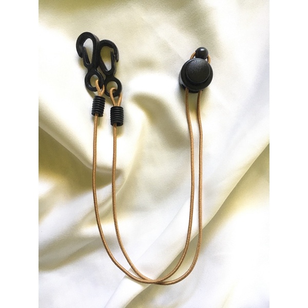Strap masker 2 in 1 / kalung masker / gantungan masker / tali masker cowok