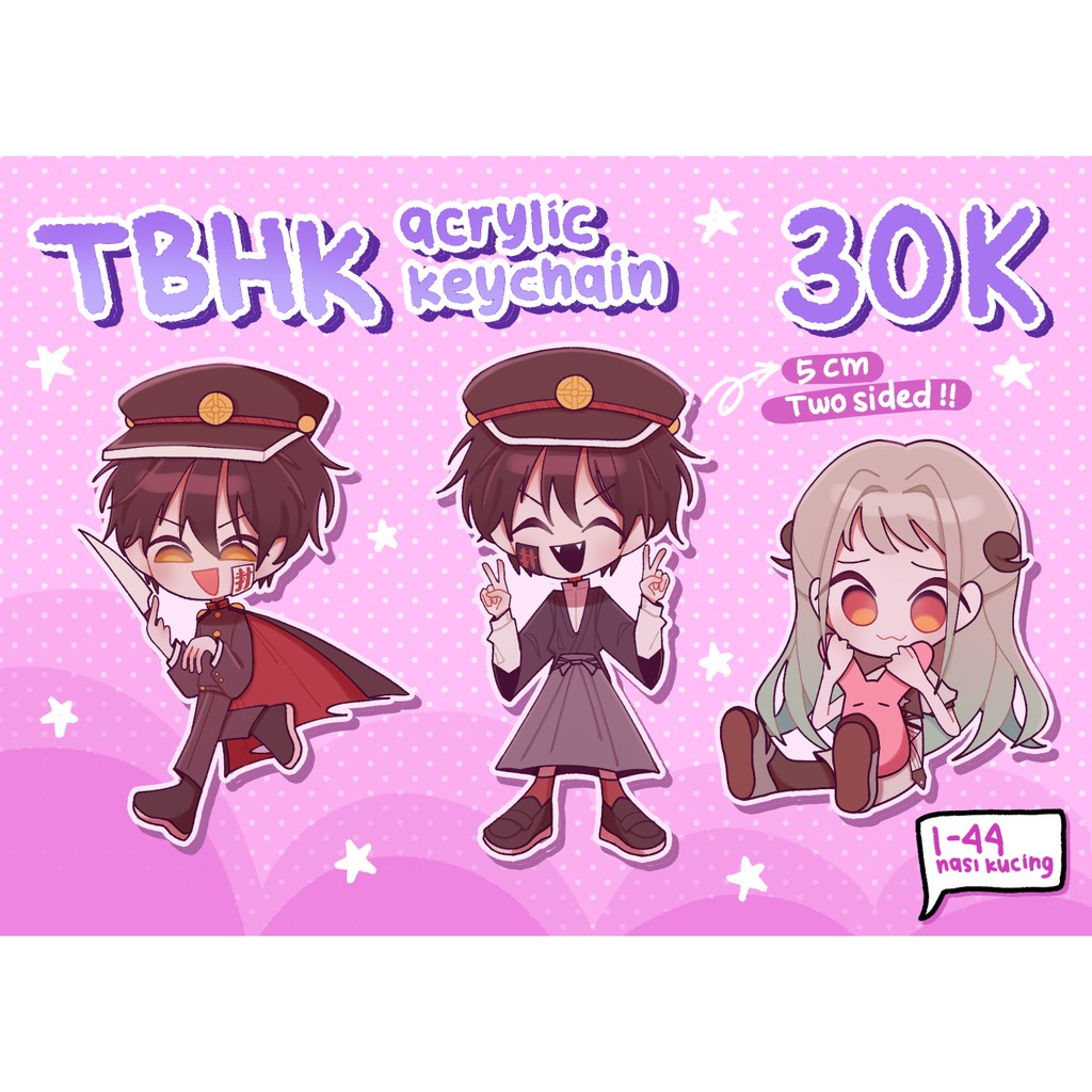 TBHK ACRYLIC KEYCHAIN