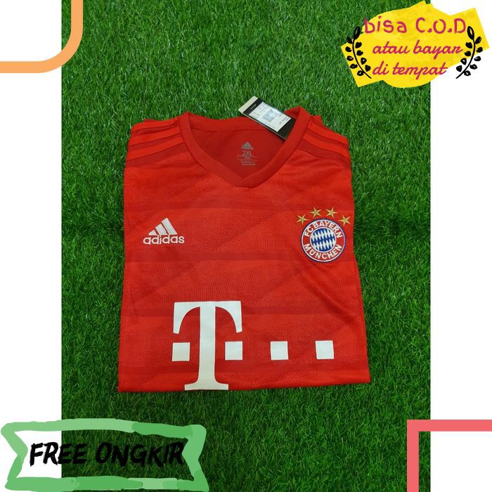 [COD]230 BIG SIZE JUMBO 2XL XXL  JERSEY BAJU KAOS OBLONG POLOS PRIA FUTSAL BAYERN MUNCHEN