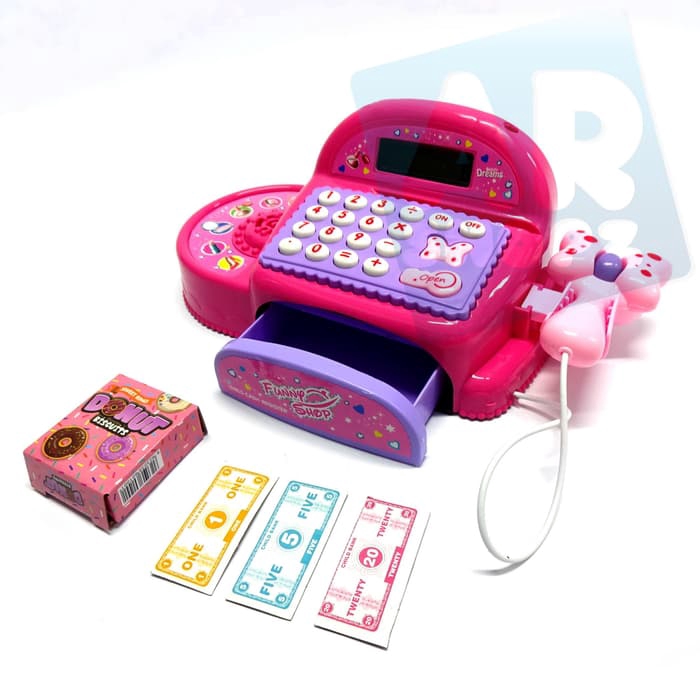 

My Cash Register Mainan anak perempuan mesin kasir kalkulator