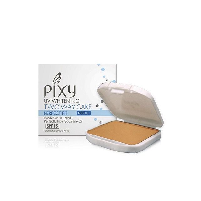 SALE!!! COD PALING MURAH Refil bedak Pixy UV Whitening Two Way Cake 100% Original