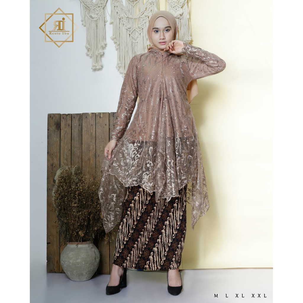 Gallery kebaya - Kebaya tunik salena / kebaya modern / kebaya muslimah / kebaya kondangan / pesta