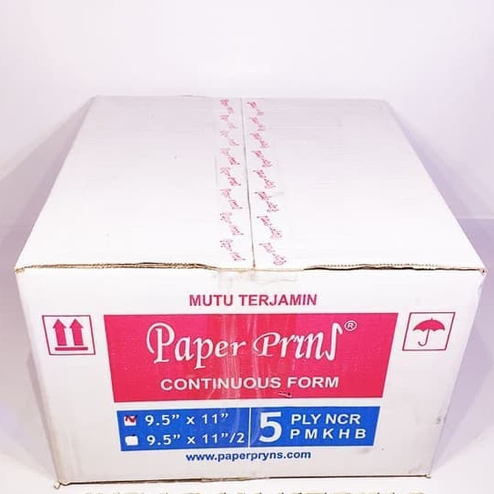 

CONTINUOUS FORM 9,5 X 11 5PLY PAPERPRYRNS