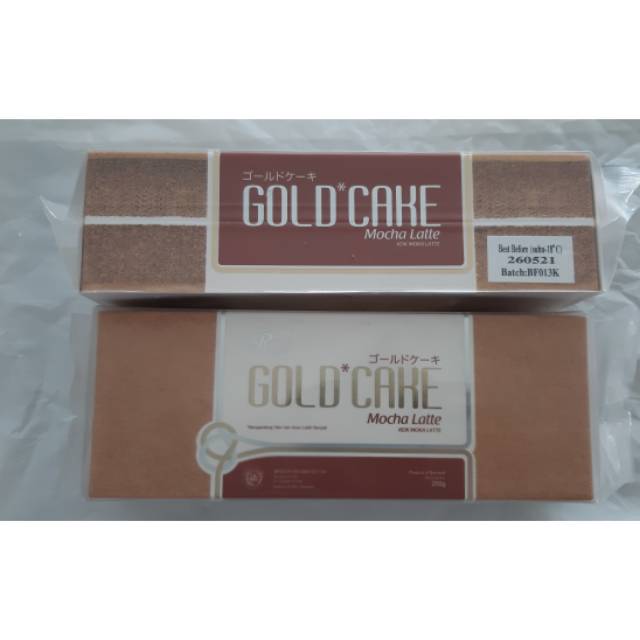

Gold cake mocca latte 200gr