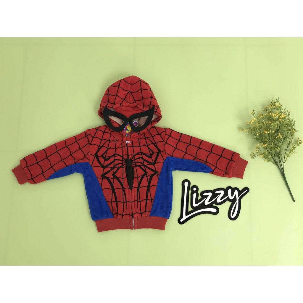 Lizzy - JAKET ANAK SPIDERMAN