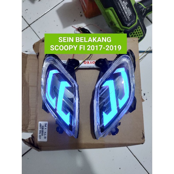 sein scoopy custom/lampu Scoopy/LED Scoopy 2016-2018 donat