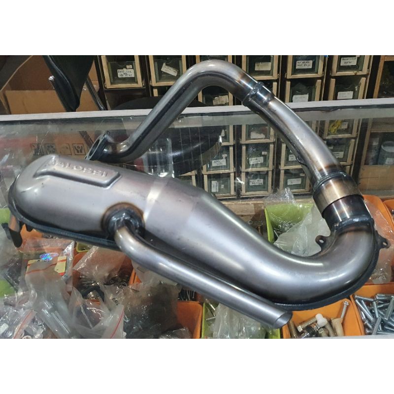 KNALPOT VESPA PTS MALOSSI BANANA vespa pts smallframe original