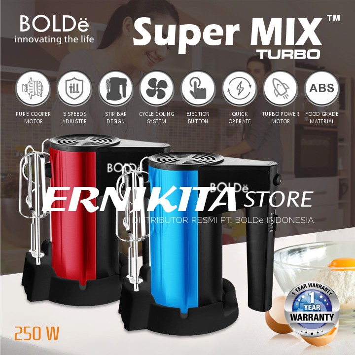 BOLDe SUPER MIX - New Design Electric Hand Mixer