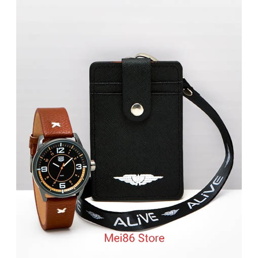Alive Melviano Jam Tangan Analog Pria / n
