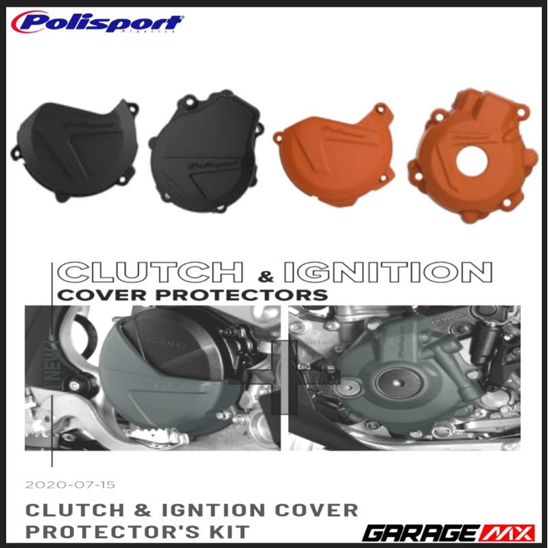 ENGINE PROTECTOR KTM POLISPORT . COVER MESIN KTM POLISPORT