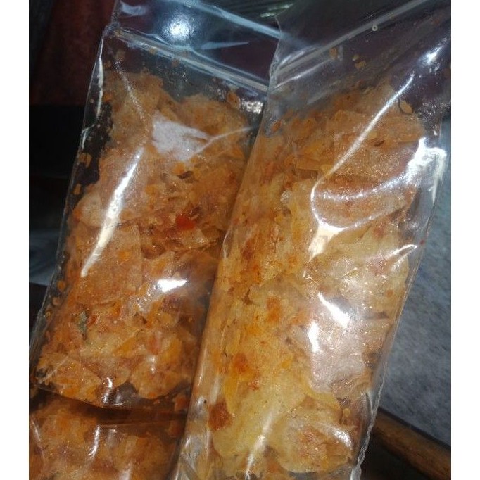 

kulpia(kripik kulit lumpia)pedas