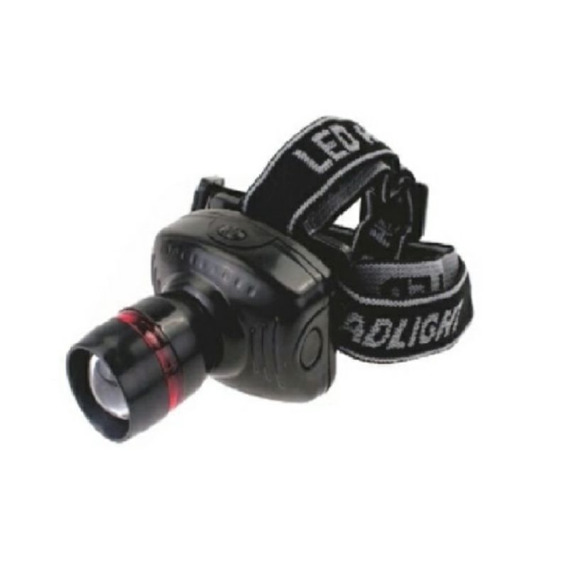 SENTER KEPALA HEAD LAMP ZOOM CAMPING TRAVEL HUTAN GUNUNG