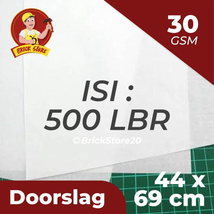 

Kertas / Kertas Duslak / Doorslag 44Cm X 69Cm Plano (500 Lembar)