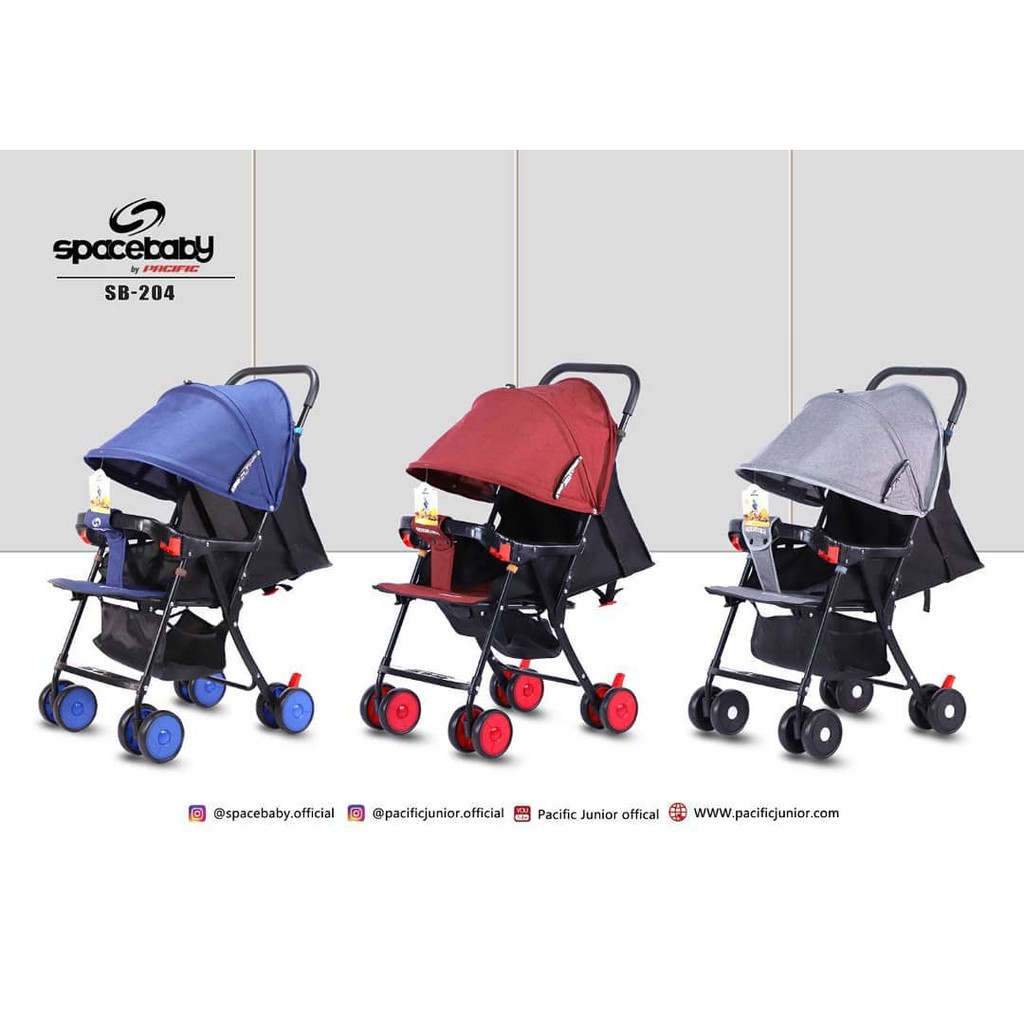 Stroller Spacebaby SB 204 Kereta Dorong Space Baby