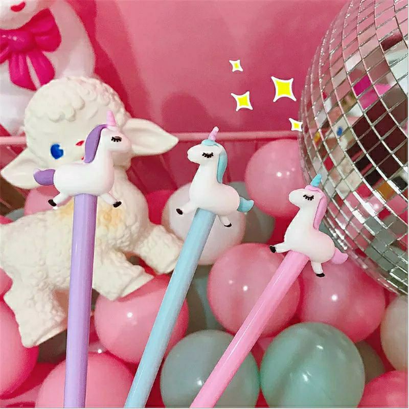 

YOKUCHI || Pena Unicorn Full Body Pena Karakter Unicorn Pulpen Unicorcn