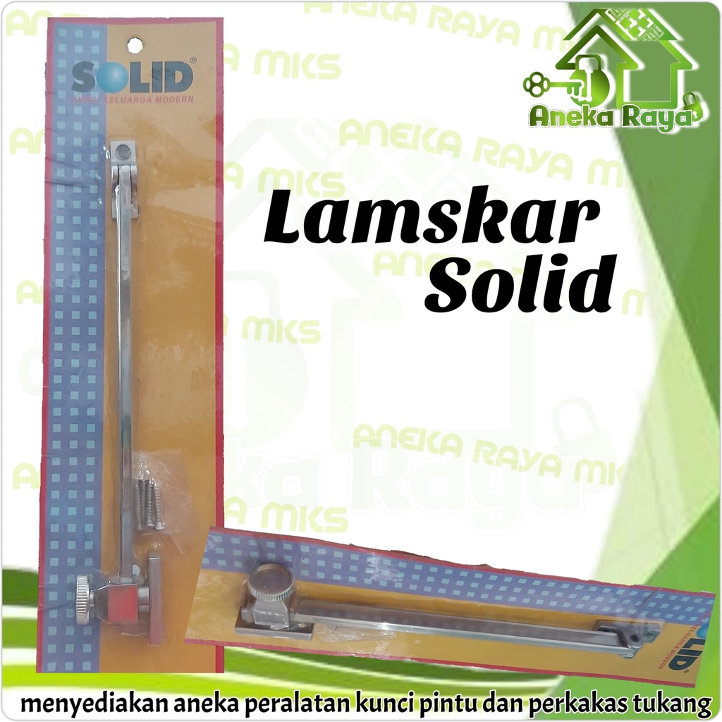 Lamskar Jendela Solid
